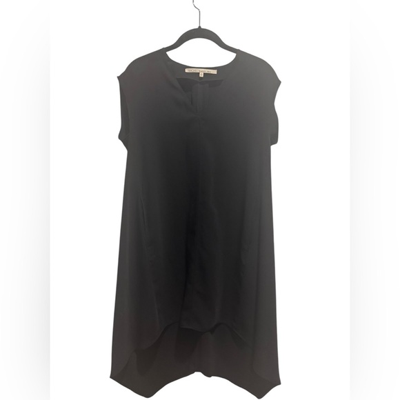 RACHEL Rachel Roy Dresses & Skirts - Rachel Rachel Roy Black Asymmetrical Hem Dress - XS